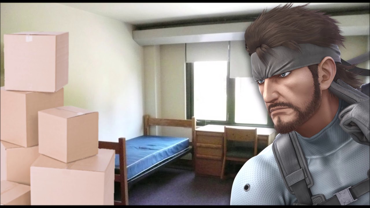 [ASMR] Solid Snake Helps Move You into Your Dorm Room and Talks About Boxes