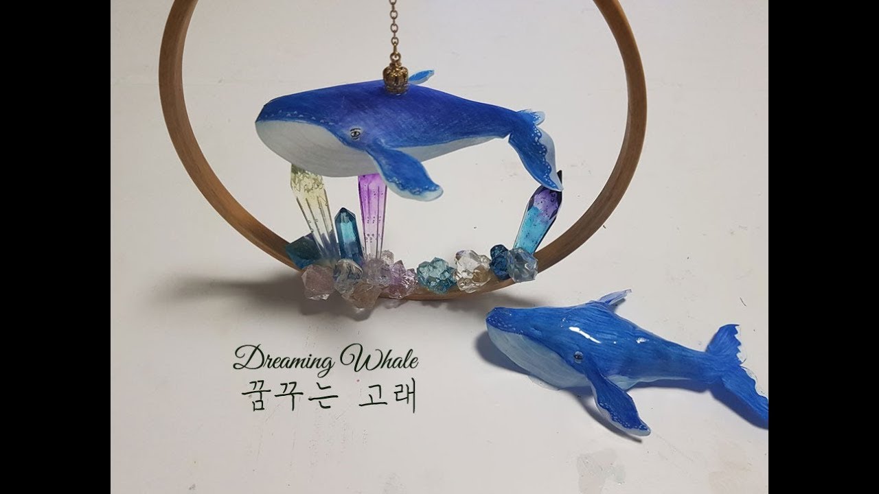 [슈링클스]  꿈꾸는 고래 Shrinkles 3D Dreaming Whale プラバン