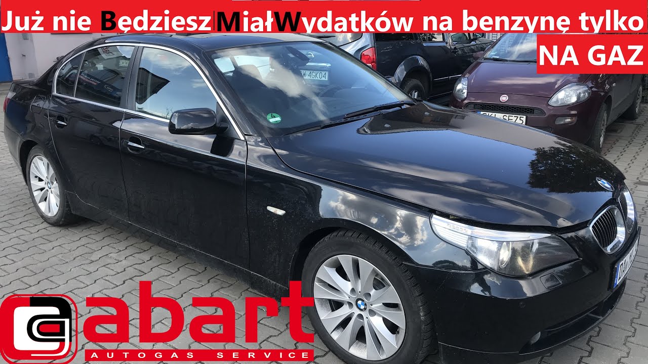 Bawarska klasyka na gazie czyli BMW 530i E60 z instalacją gazową Prins VSI2 z Abart Wrocław
