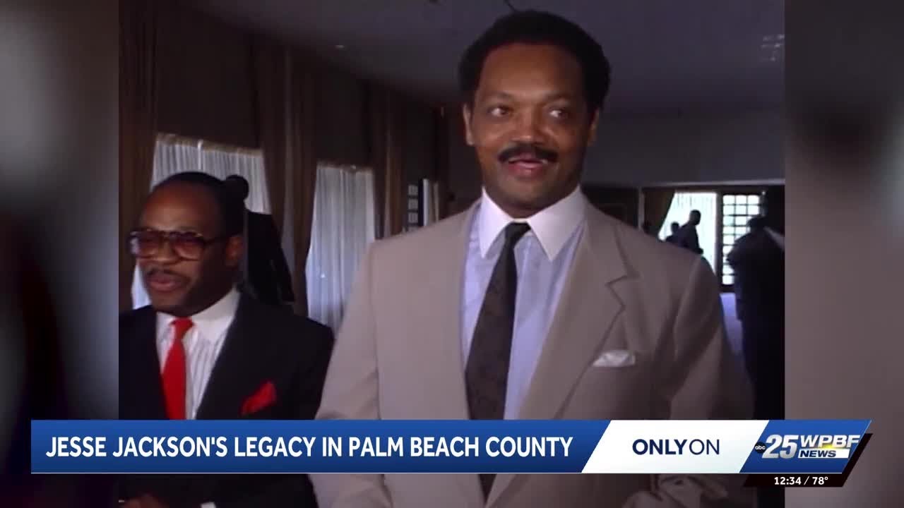 Riviera Beach community leader remembers the legacy Rev. Jesse Jackson left in Palm Beach County