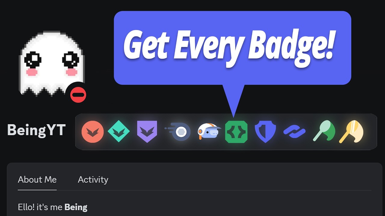 Получите ВСЕ значки на Discord в 2024 году!