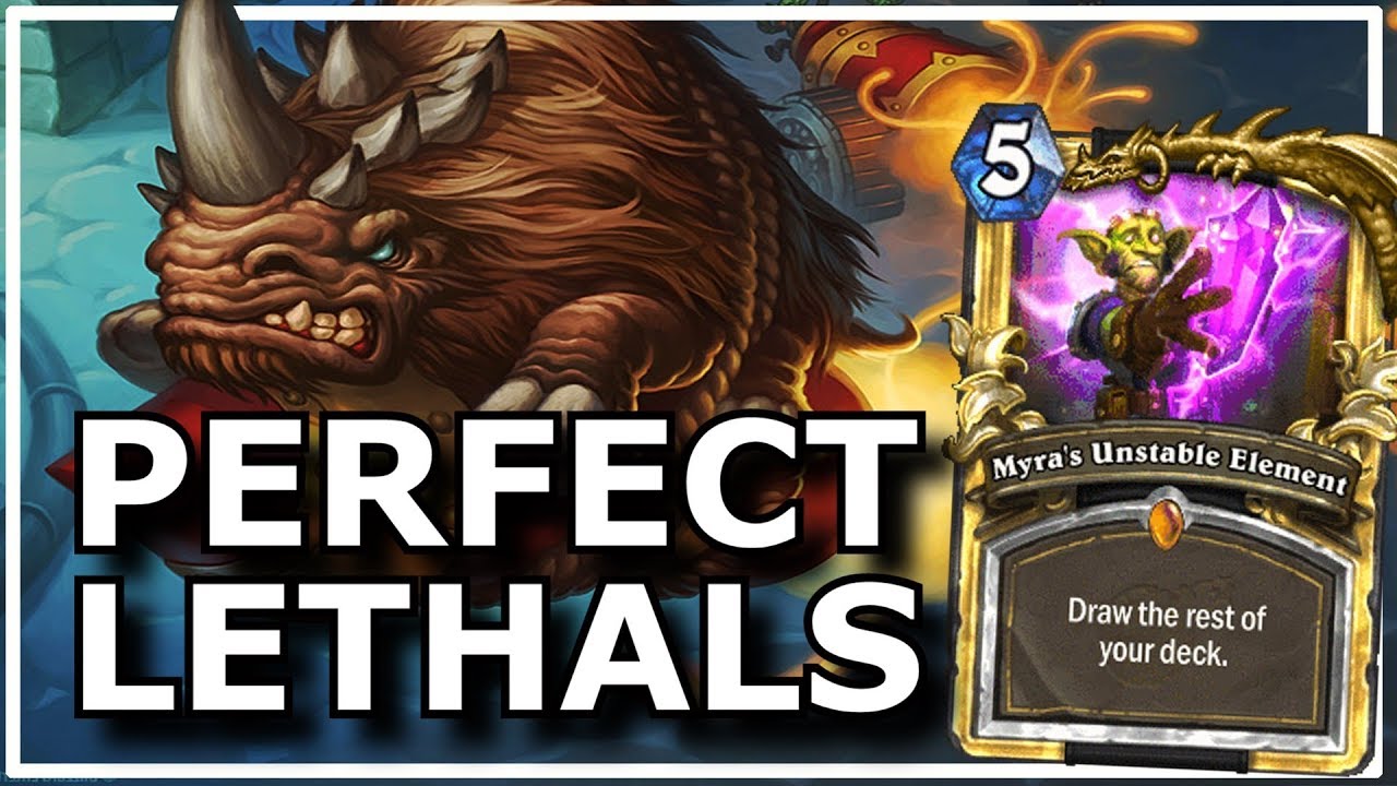 Hearthstone - Best of Perfect Lethals