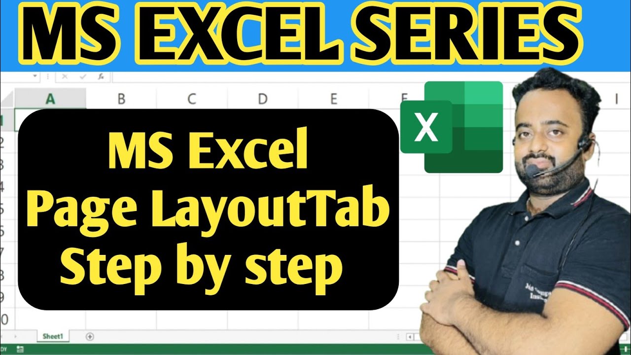 MS Excel Page Layout Tab Explained Step by Step | Excel Page Setup Full Tutorial Hindi