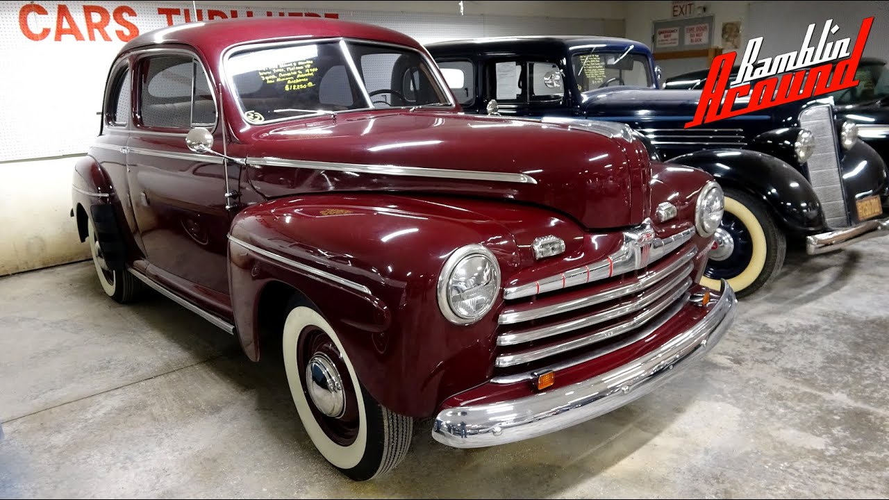 1946 Ford Super Deluxe Coupe, 239 Flathead V8