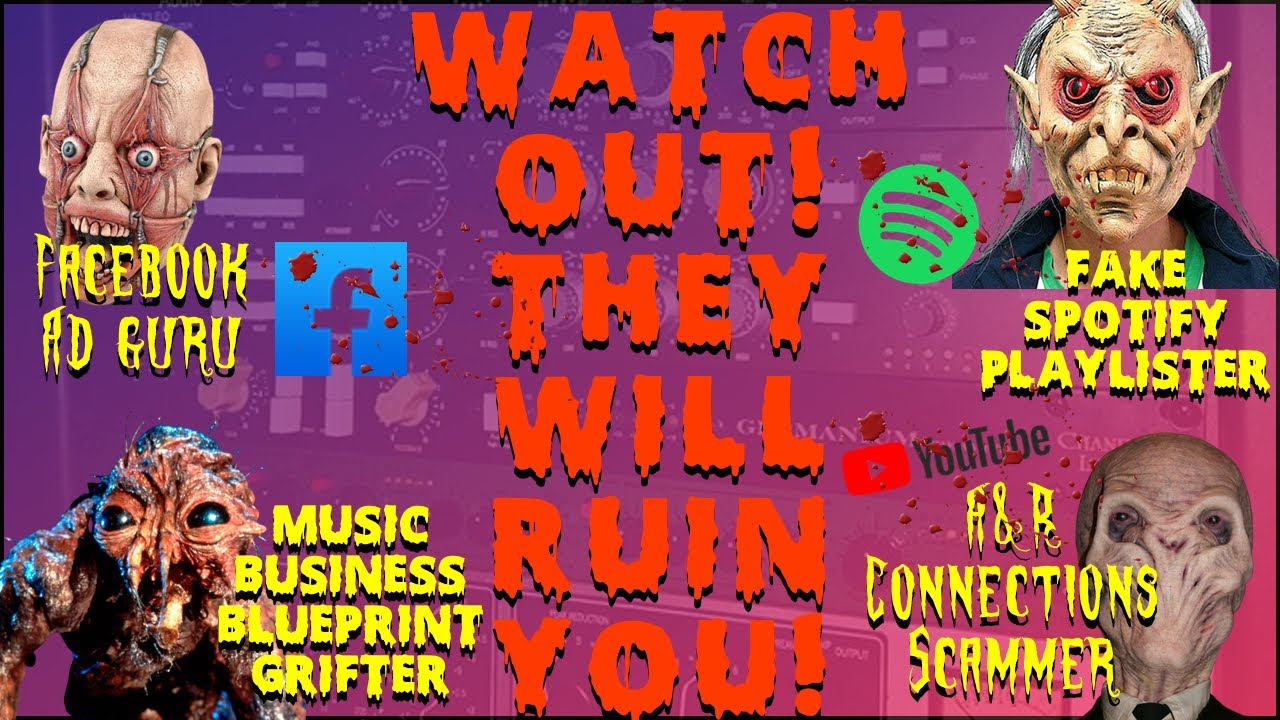 The 4 Music Business Con Artists You Will Meet In 2020 // MUSIC PROMOTION SCAMS