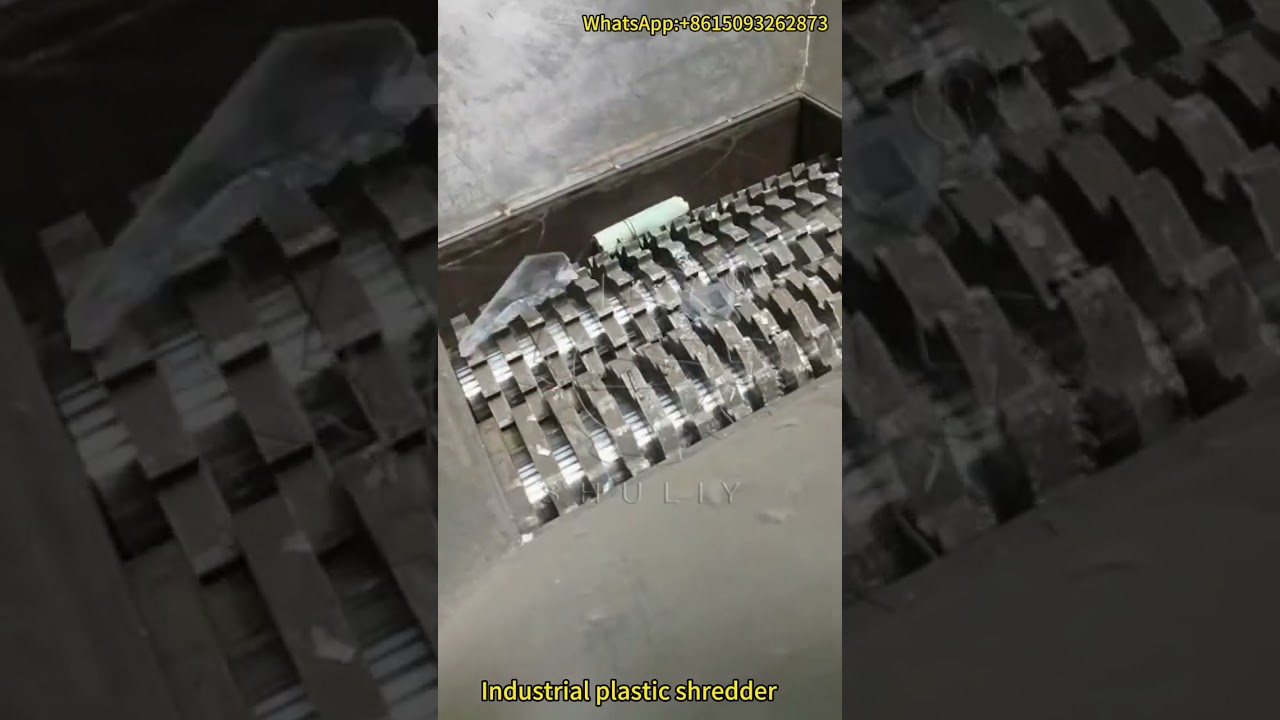 Large Industrial Shredder Demo | Heavy-Duty Recycling Machine for Metal, Plastic & Waste Processing