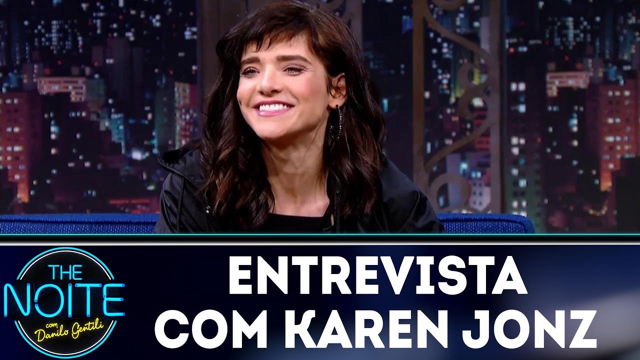 Entrevista com Karen Jonz | The Noite (03/08/18)