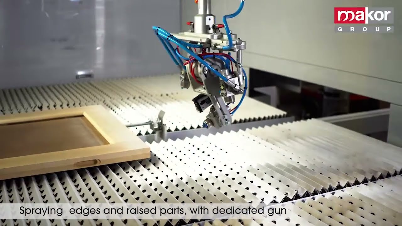 Robot de Pintura CNC para Puertas Automatico