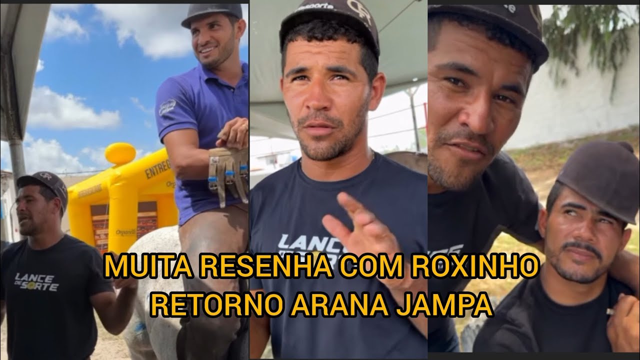 ROXINHO NA RESENHA BATENDO ESTEIRA PRÁ DHEOVANE ALMEIDA