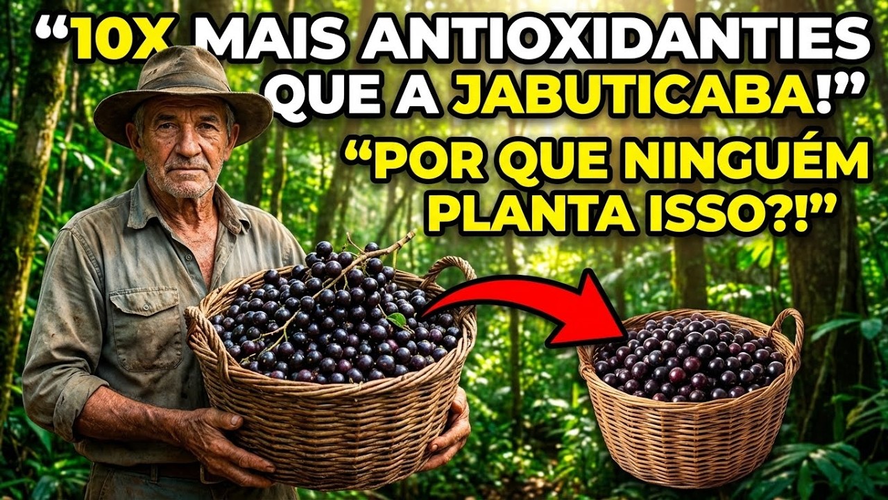 Essa Fruta Nativa Supera a Jabuticaba — E Quase Ninguém Planta Mais
