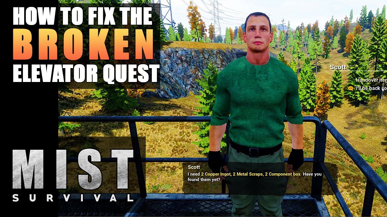MIST SURVIVAL | How to FIX the BROKEN ELEVATOR | Gameplay | S3 EP24