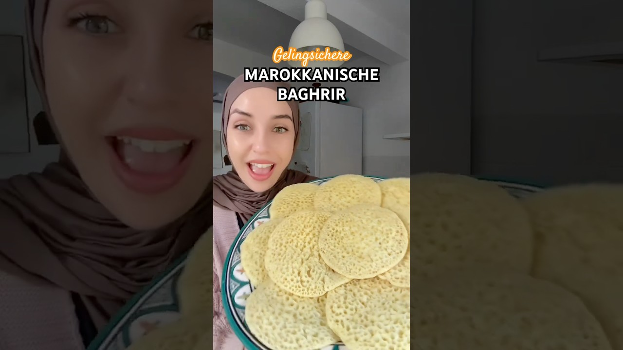 Gelingsichere Marokkanische Baghrir ohne Wartezeit ❤️ 🙏 