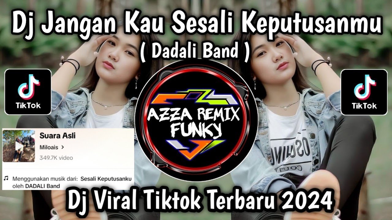 DJ SESALI KEPUTUSANKU - DADALI BAND SOUND Miloais VIRAL TIKTOK TERBARU 2024
