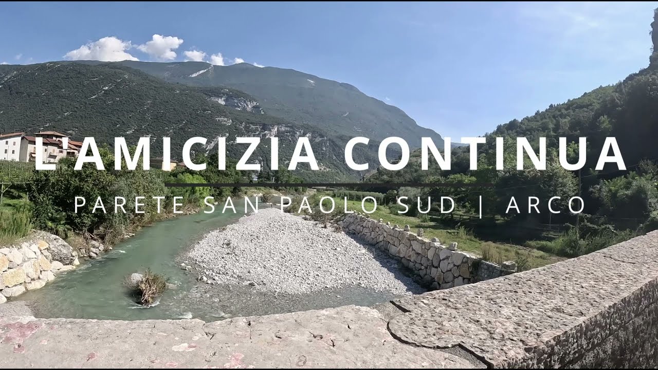 VIA L'AMICIZIA CONTINUA | ARCO PARETE DI SAN PAOLO