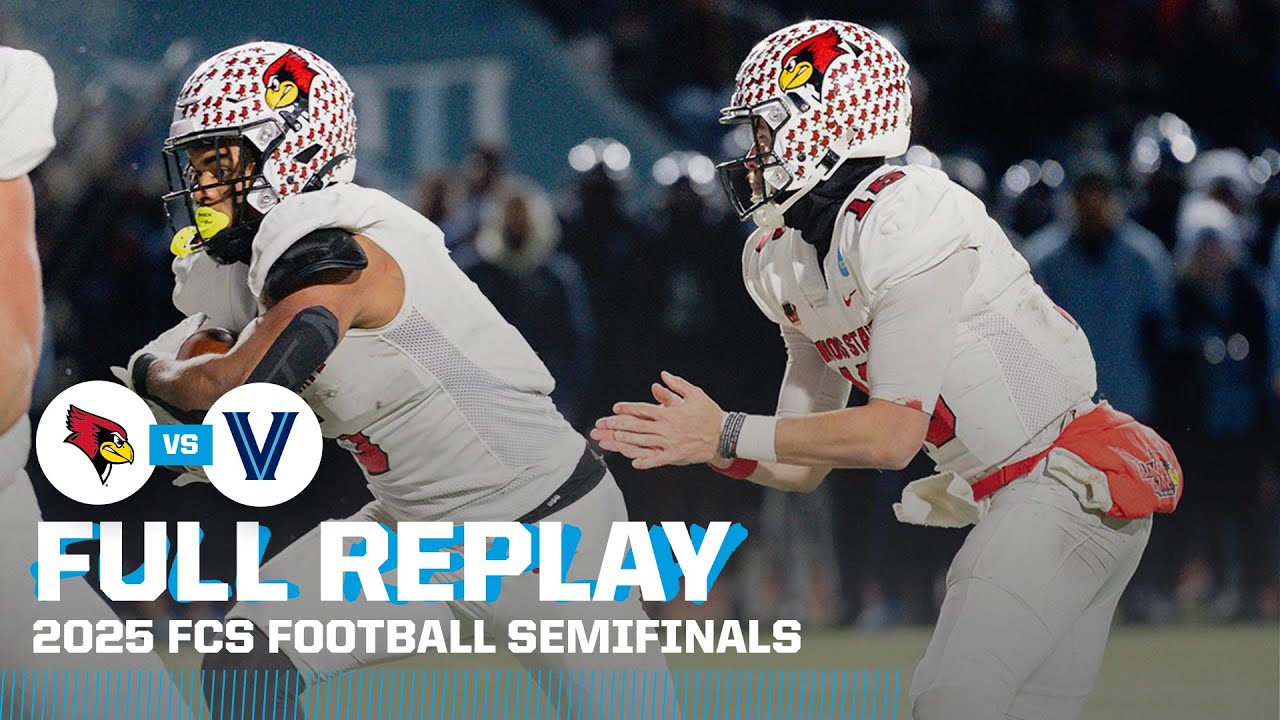Illinois State vs. Villanova: 2025 FCS football semifinals | FULL REPLAY
