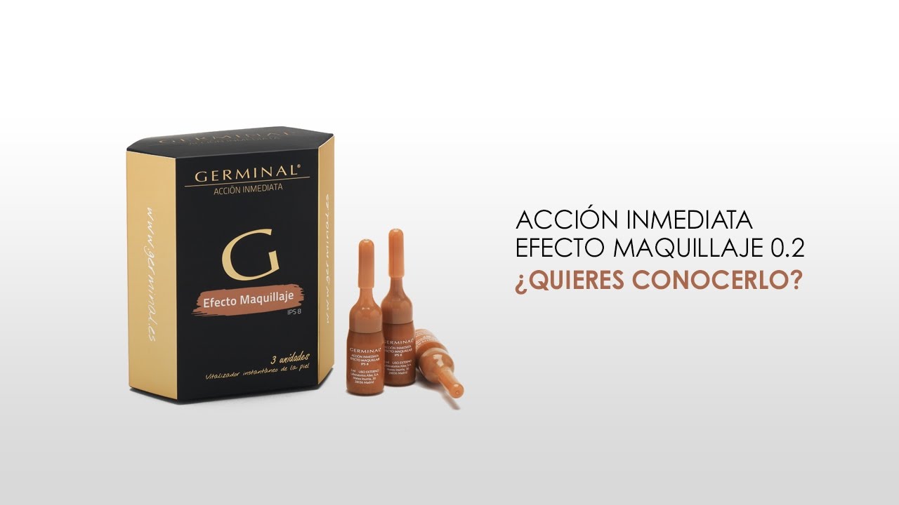 Germinal Acción Inmediata Efecto maquillaje