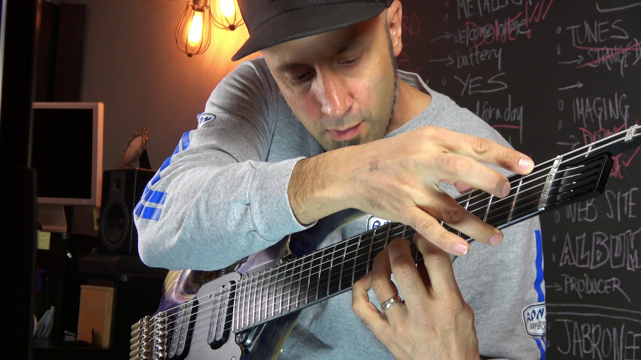 Playing Extended Range Guitar | Chris Buono