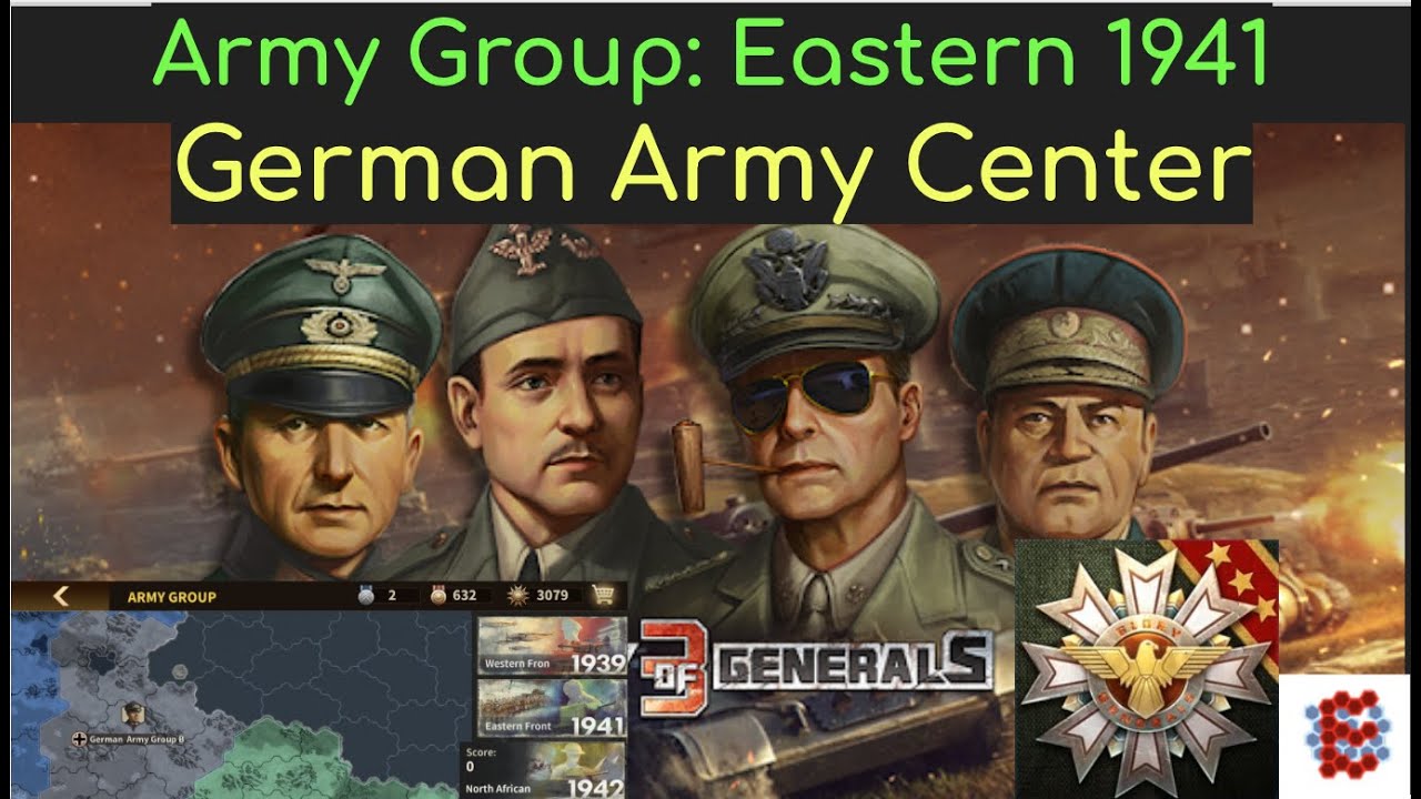 GOG3 Army Group Eastern Front 1942 German Army Group Center, Glory of Generals 3