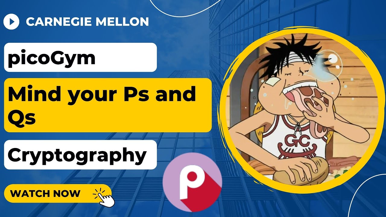 picoGym (picoCTF) Exercise: Mind your Ps and Qs