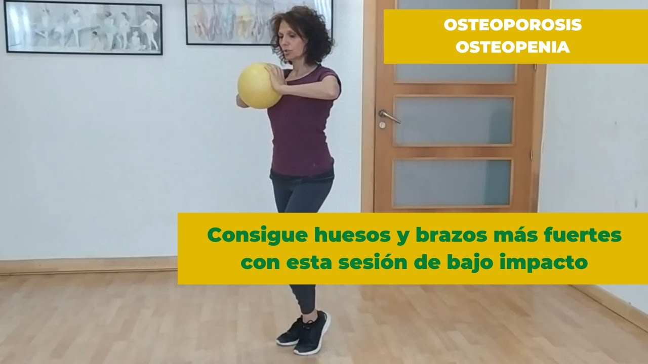 Consigue huesos y brazos más fuertes con esta sesión de bajo impacto