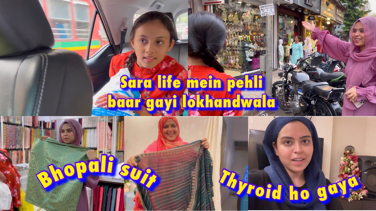 Sara’s 1st visit to Lokhandwala  | Reports aa gayi THYROID ho gaya 😞 | ibrahim family vlogs