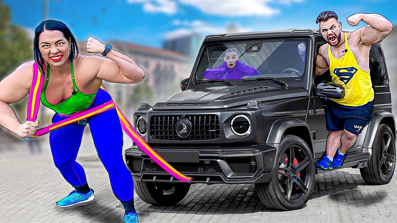 STÄRKSTE FRAU DER WELT vs STÄRKSTER MANN DER WELT – Challenge !