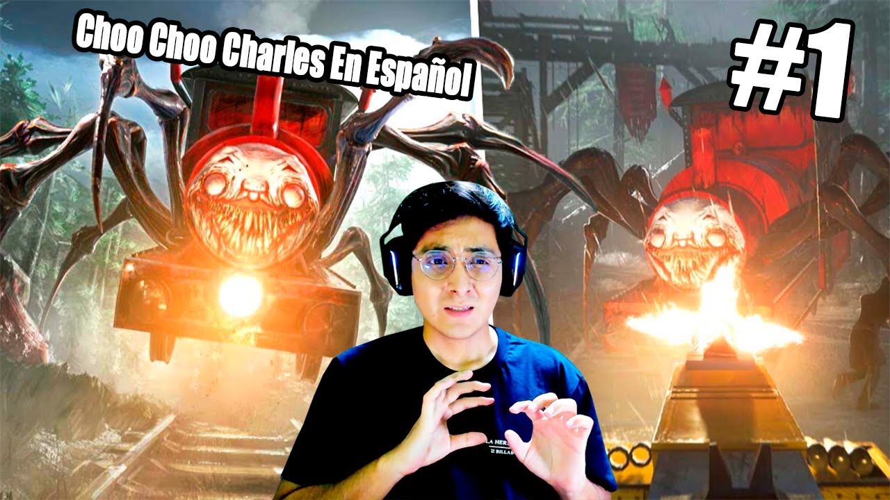THE MAN-EATING SPIDER TRAIN IS REAL | Choo Choo Charles Part 1 In Spanish | JehxTp