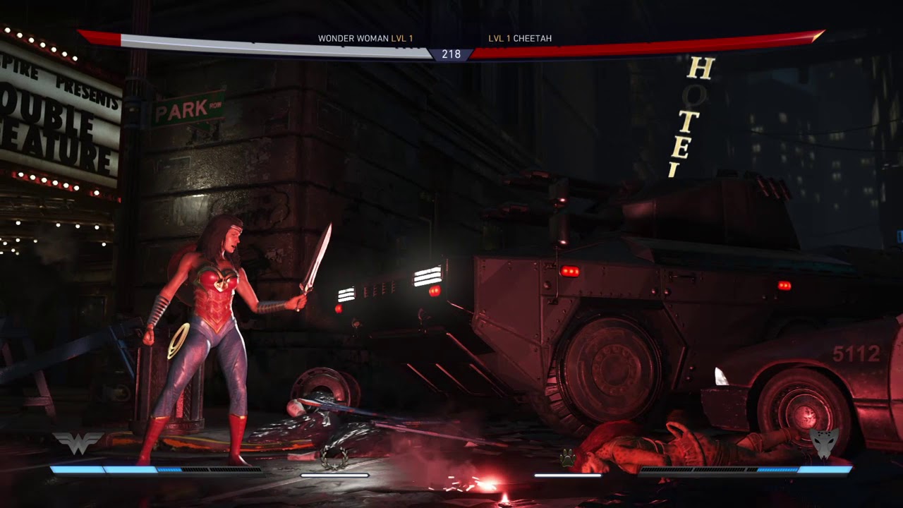 Injustice 2 PS4: Wonder Woman vs. Cheetah