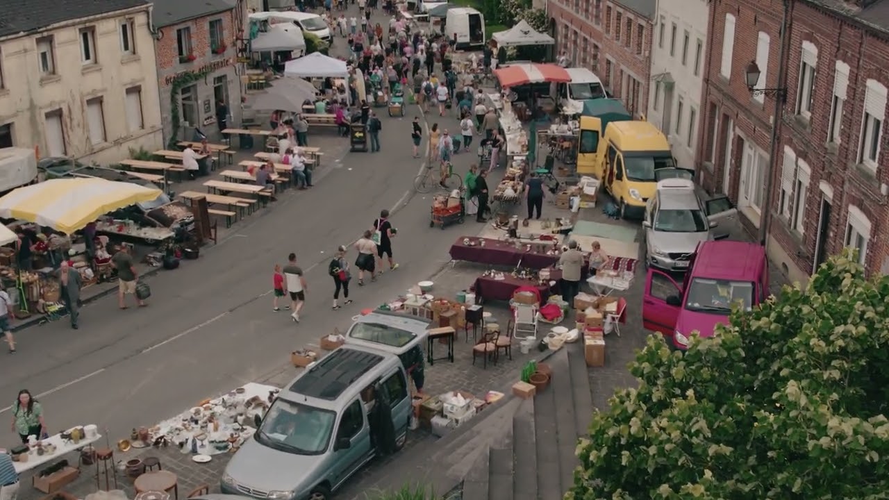 vidéo brocante Maroilles 42e édition
