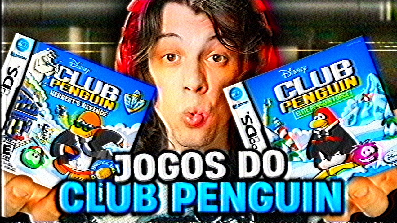 os jogos de VIDEO GAME de CLUB PENGUIN!