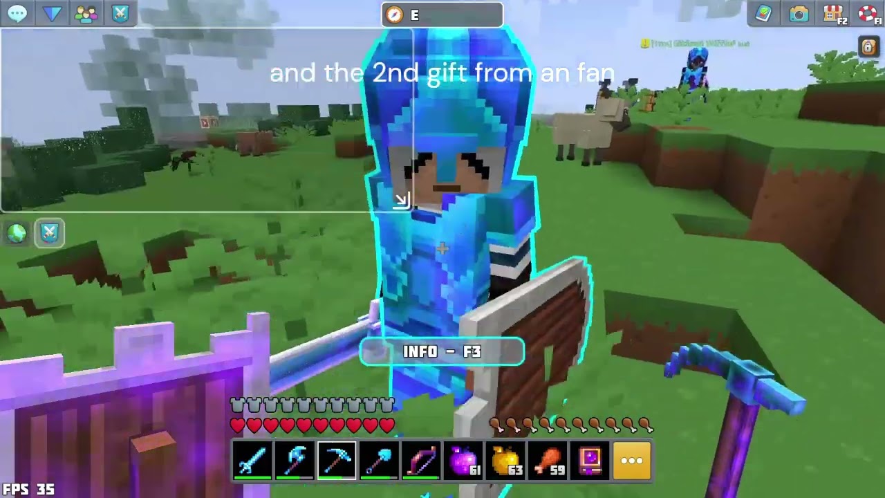 Today is my bday some gifts planet craft/planet of cubes