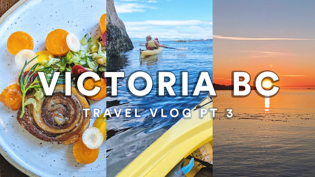 First time kayaking, best sunrise and ocean views | Victoria BC Solo Travel Vlog | Pt 3/3