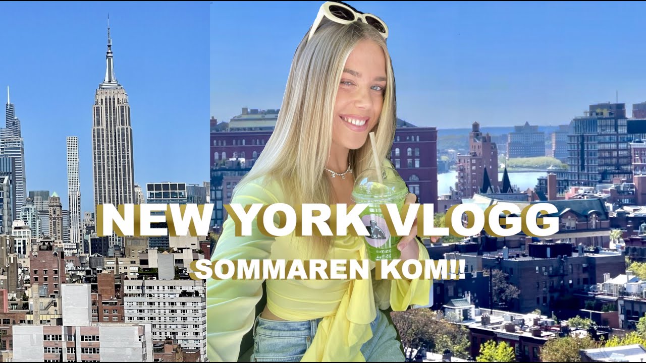 NEW YORK VLOGG - shopping, sol & träffar jag någon?