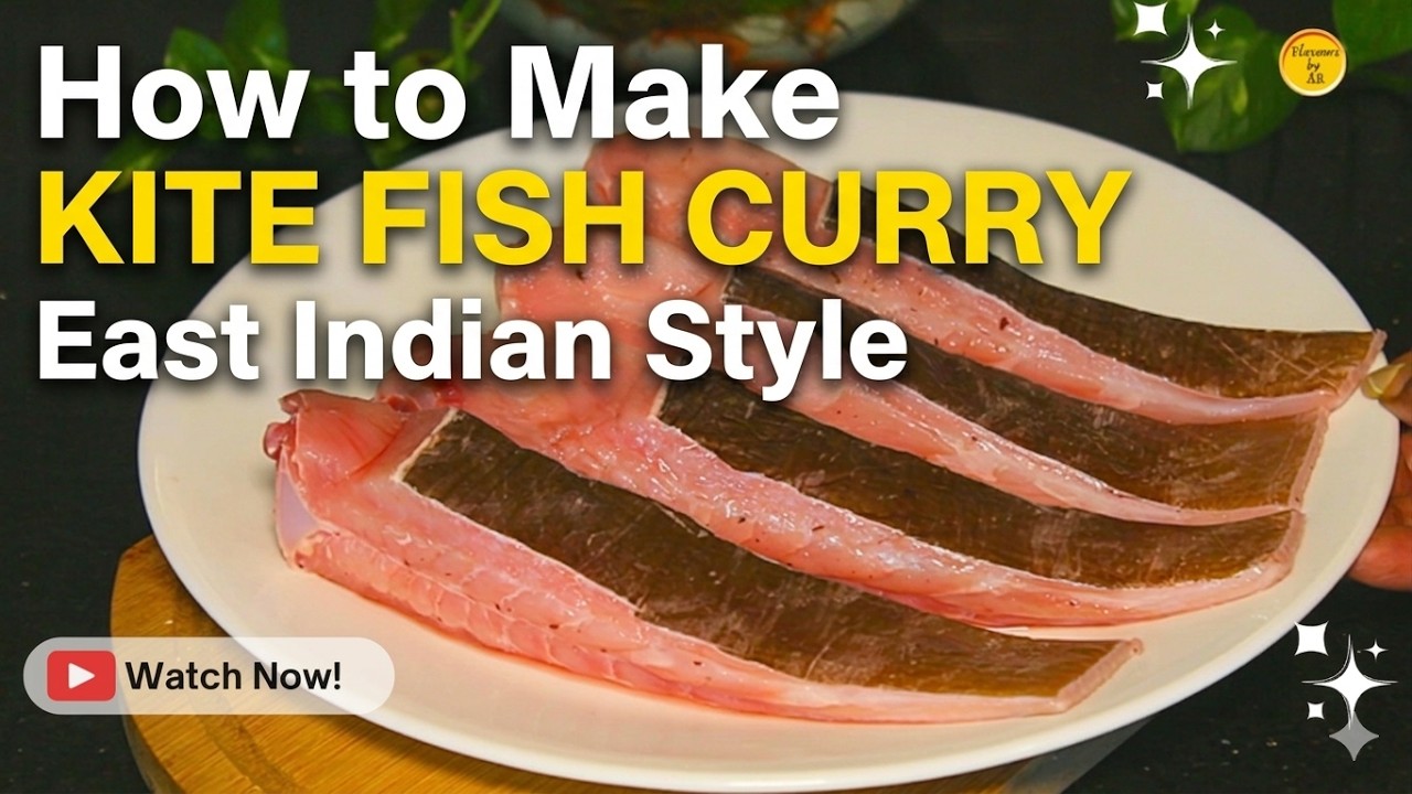 Authentic Kite Fish Curry  | Traditional Cooking | Tasty Pakat Fish Curry