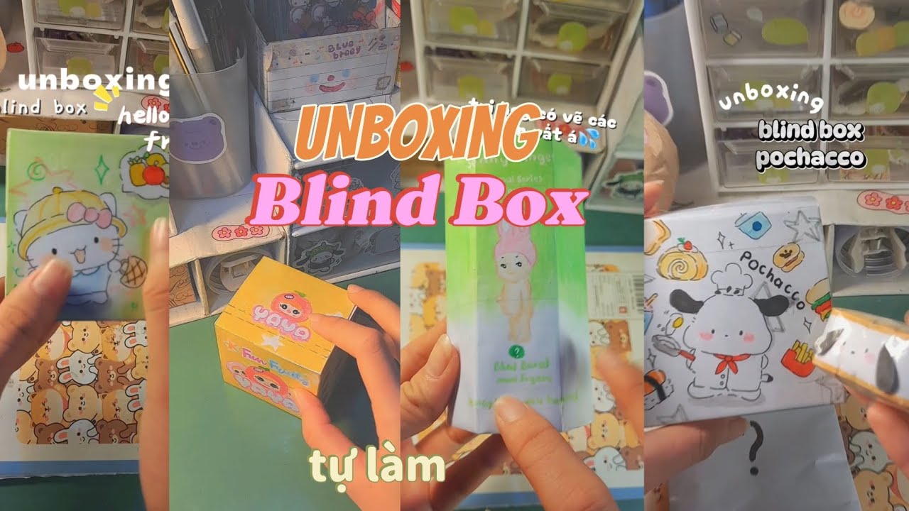 💥Tổng Hợp💢 clip unbox blind box tự làm cùng tớ💖💌🫶⋆౨ৎ˚⟡˖ ࣪|miran.e