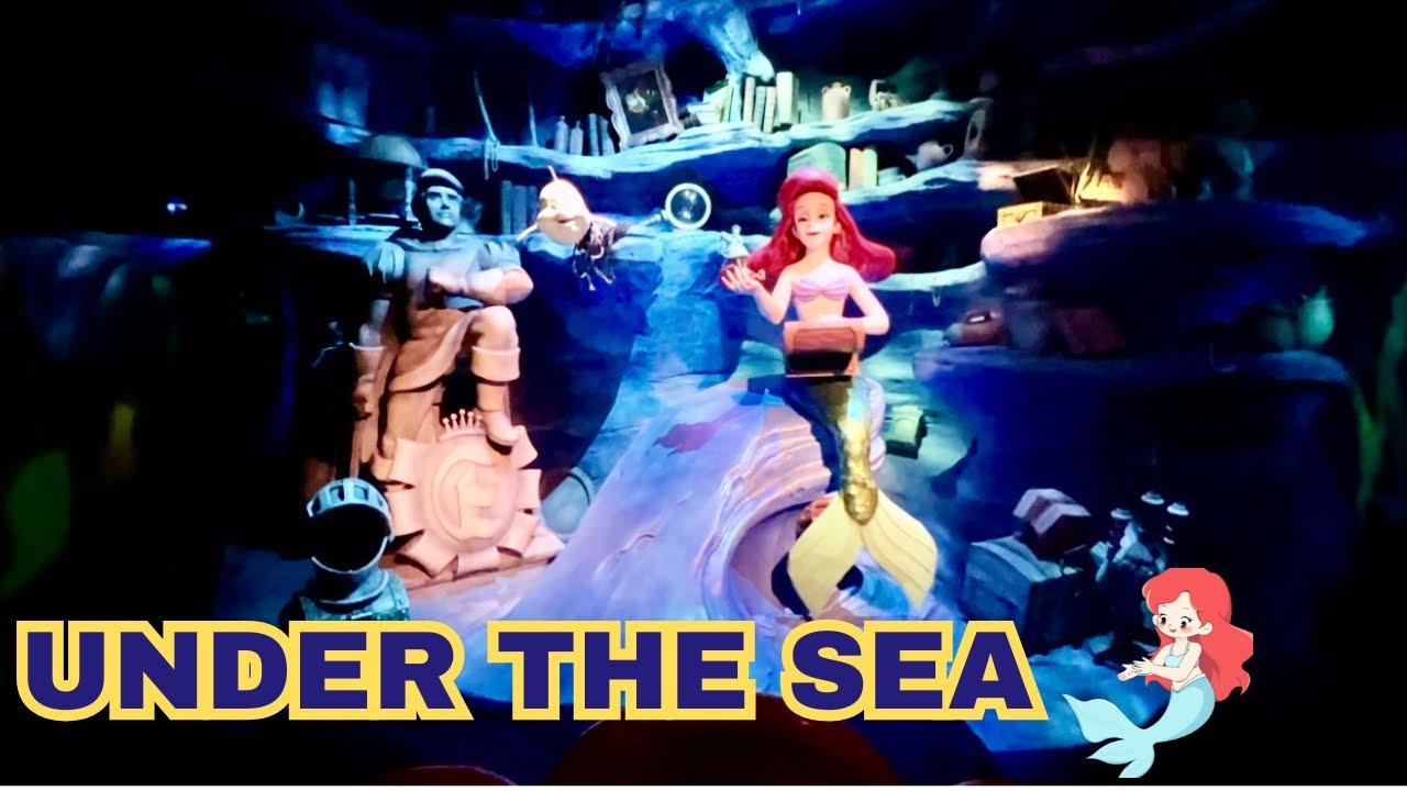 The Little Mermaid 🧜‍♀️ - Ariel’s Undersea Adventure Ride / Disneyland California Adventure 