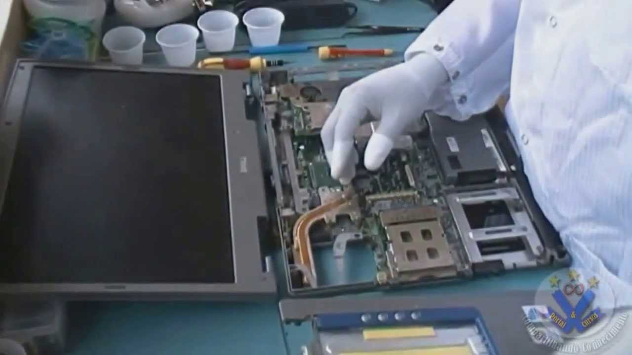 Manutenção de Notebooks - Aula 01 - Dell Inspiron 8600 não liga