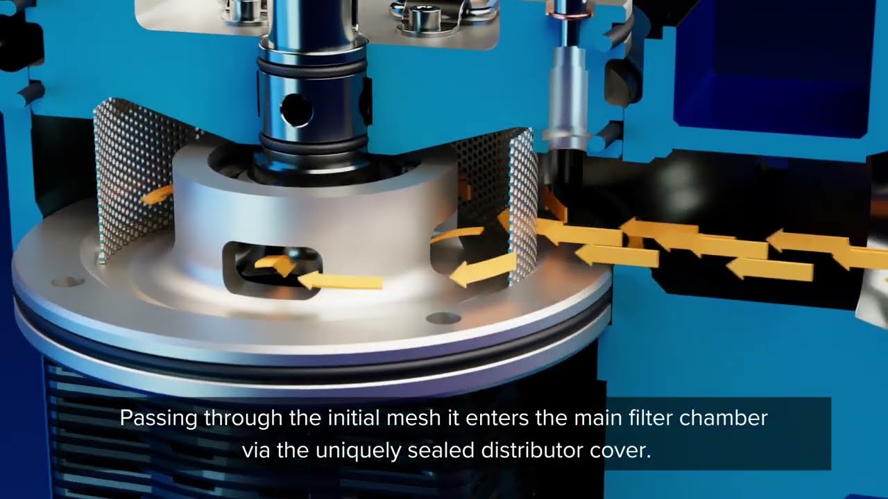 IOW eQlyps Automatic Self-Cleaning Lube Oil Filter