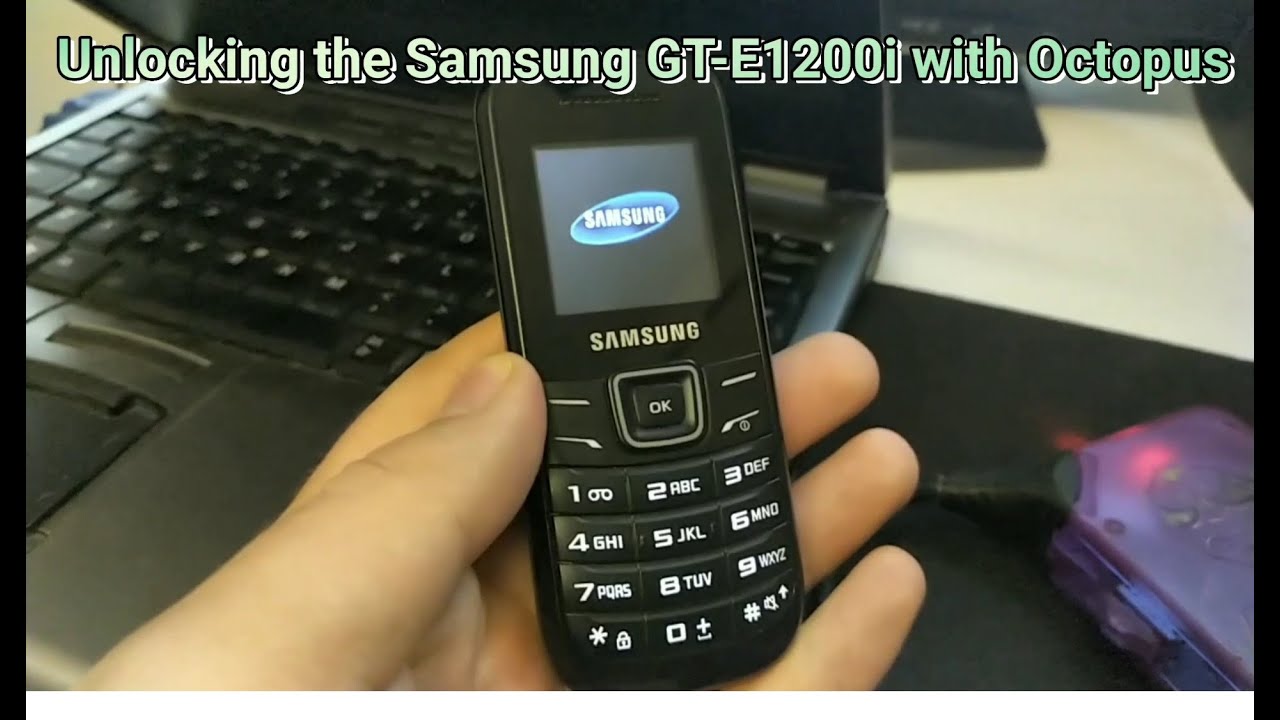 How to Unlock the Samsung GT-E1200i with Octopus box