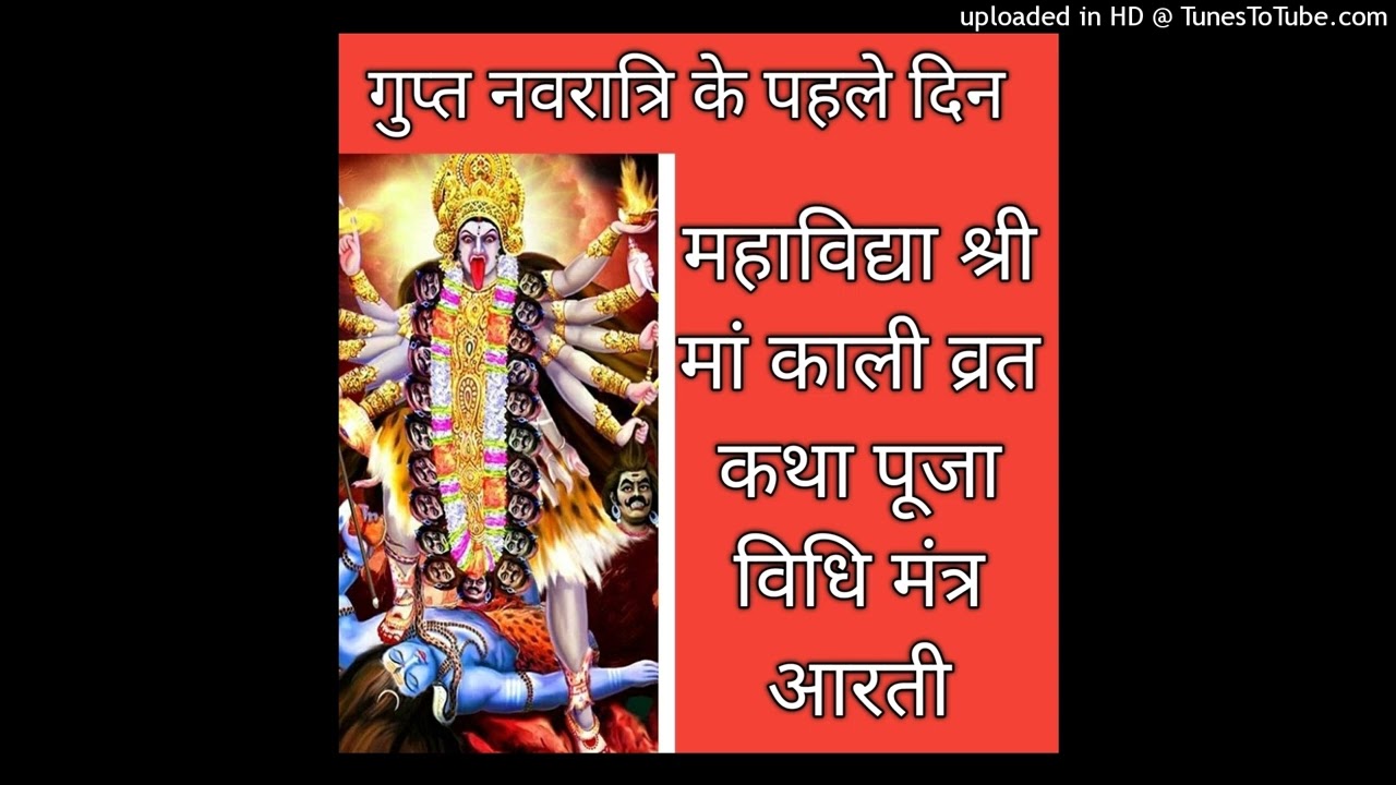गुप्त नवरात्रि के पहले दिन मां काली पूजा विधि मंत्र प्रिय भोग फूल आरतीGuptNavratriSriMaaKaliPujaDay1