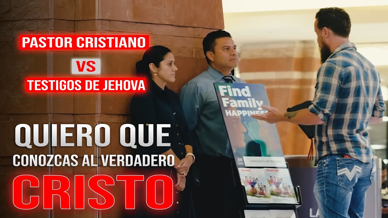 Pastor confronta a testigos de Jehová en el aeropuerto I Les predica el evangelio