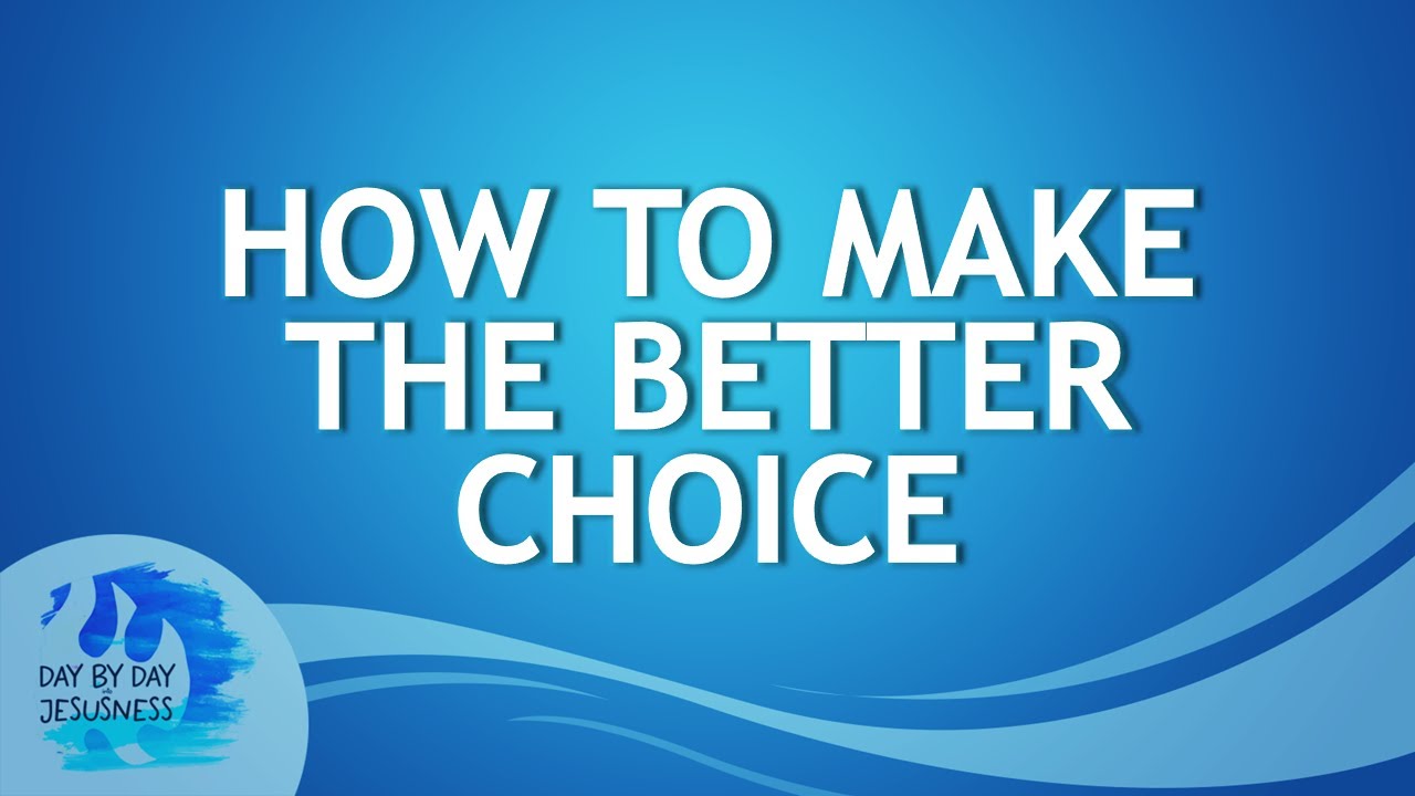 2025-04-11 How To Make A Better Choice - Ed Lapiz