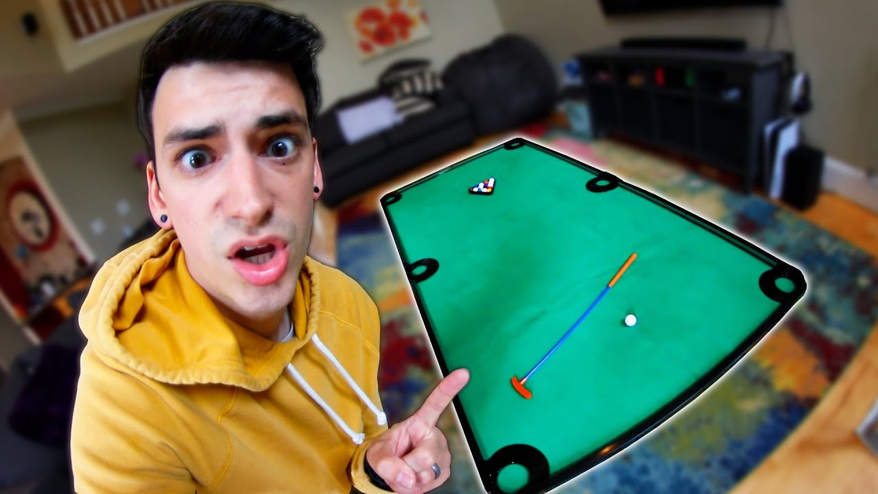 EPIC GAME OF MINI GOLF POOL!