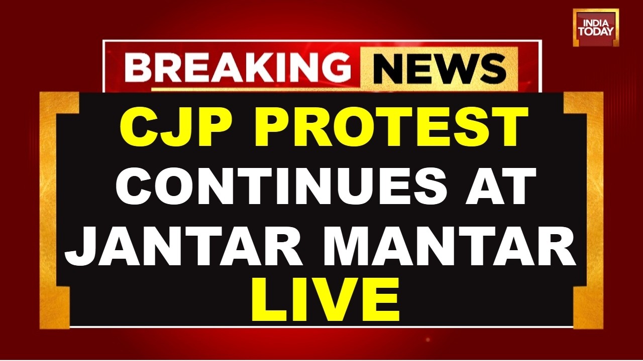 CJP Protest In Delhi LIVE: CJP Protests Continue At Jantar Mantar; Sonam Wangchuk Hunger Strike