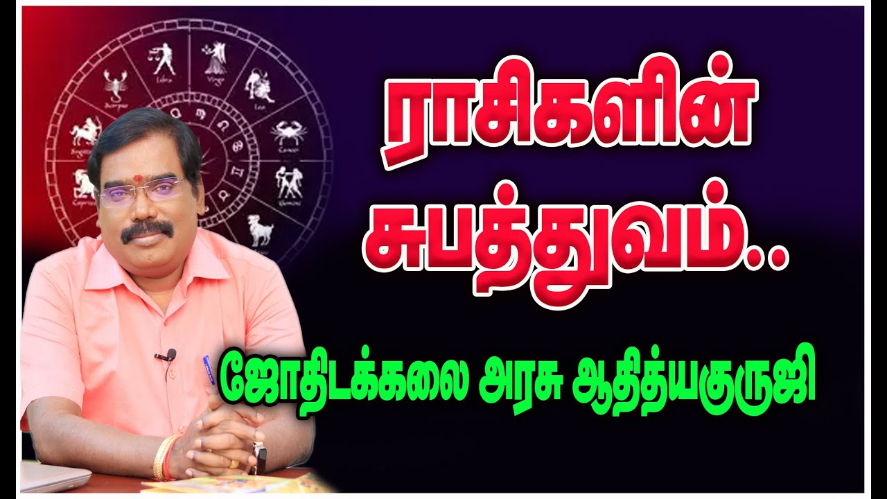 0829 - RASI SUBHATHUVA - ராசிகளின் சுபத்துவம்#adityaguruji #jothidam