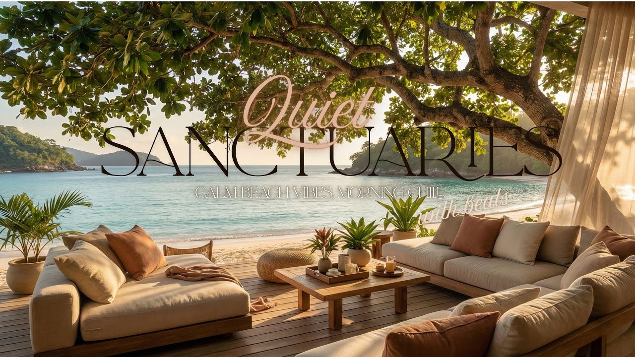 Peaceful Coastal Atmosphere | Chill Music for Undistracted Focus