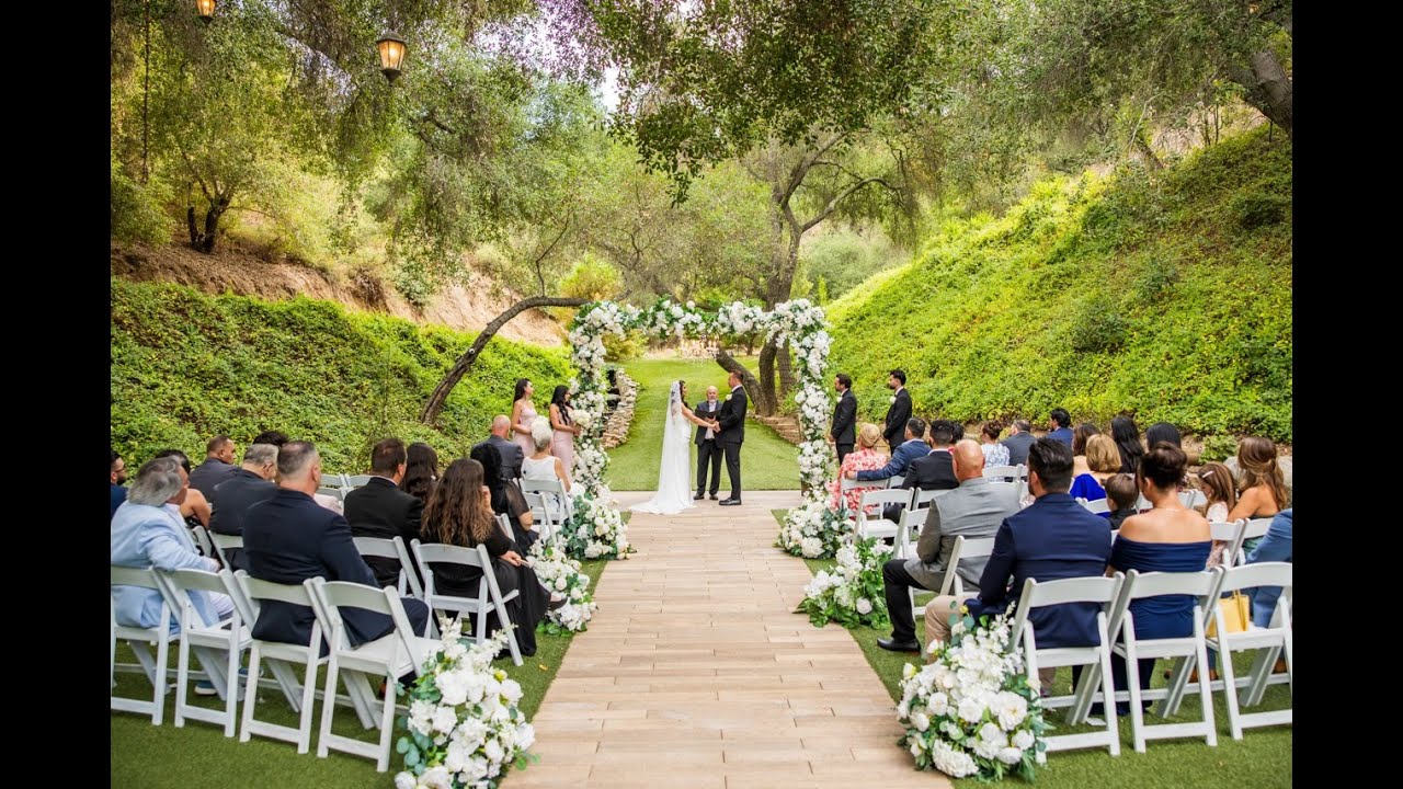 Romantic Garden Wedding | Laila + Kevin's Los Willows Dream Come True