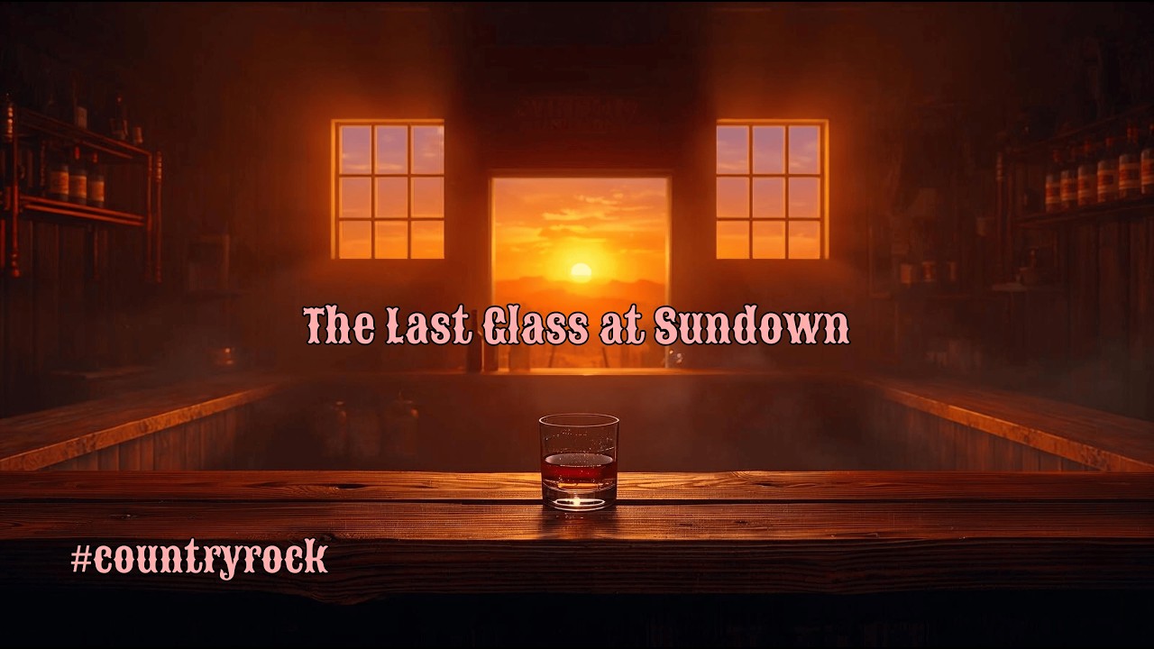 The Last Glass at Sundown - #countryrock