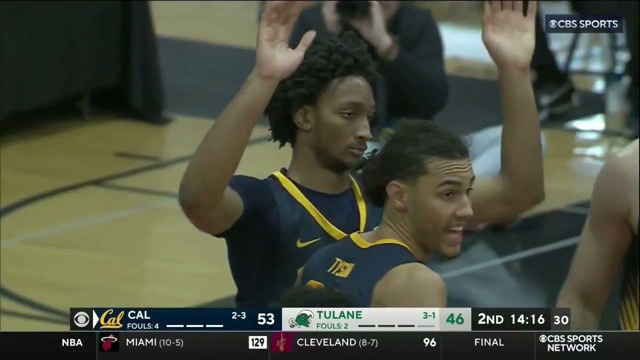 KEVIN CROSS VS CAL 24 PTS     11.22.23