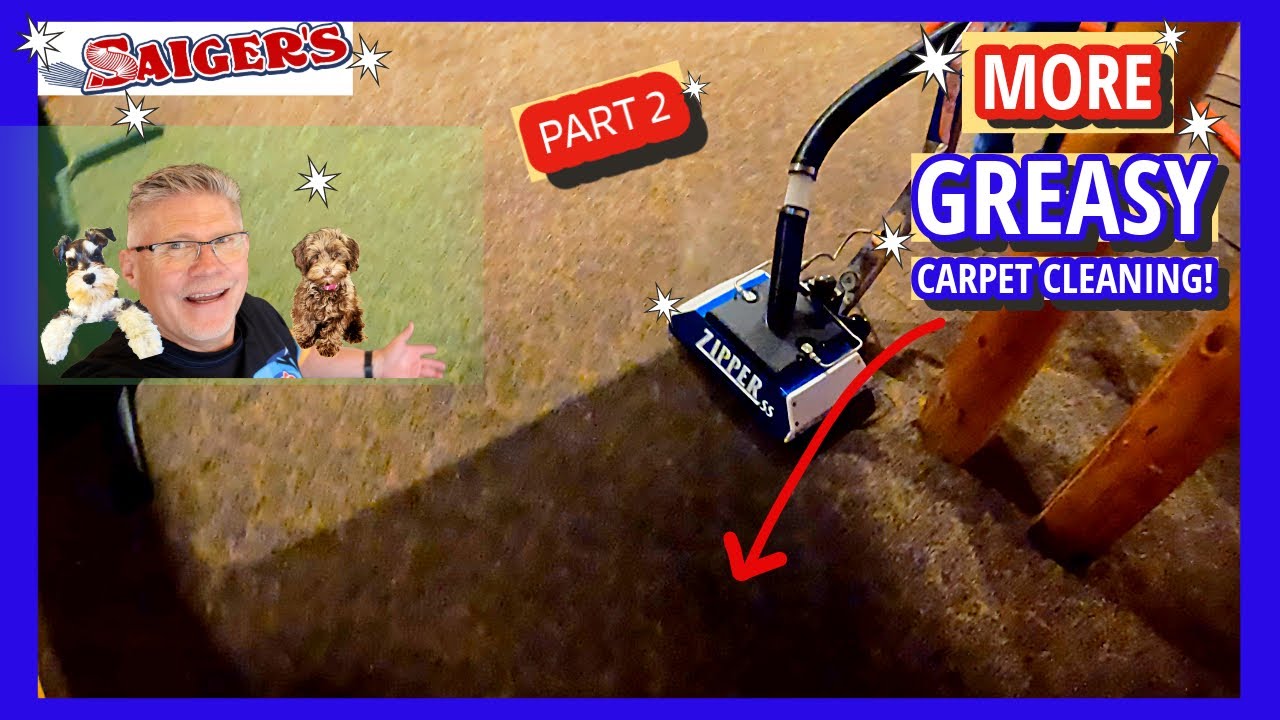 Greasy Carpet Crisis: Will They Clean it Before Our Camera Shuts Down?